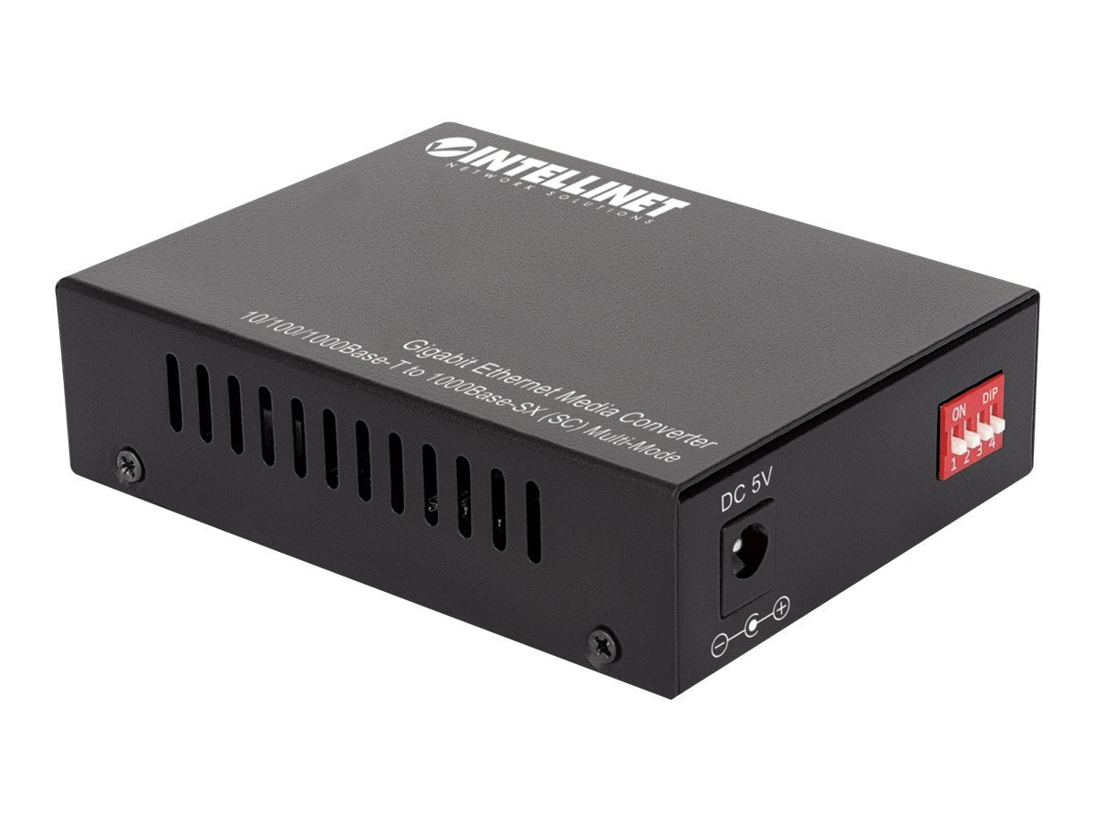 INTELLINET Gigabit Ethernet Medienkonverter Detailansicht