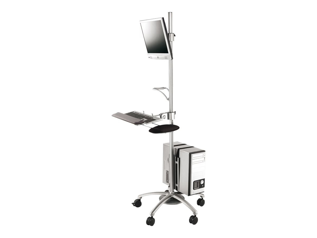 ROLINE PC/LCD-Rollständer höhenverstellbar 180cm - Detailansicht