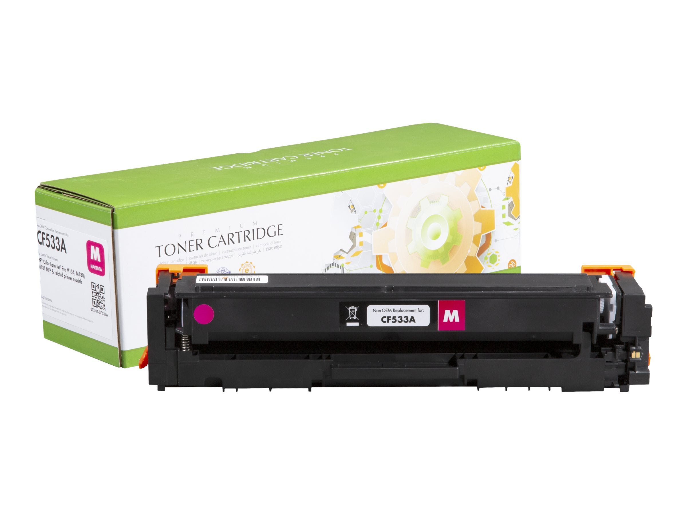 STATIC Tonerpatrone HP CF533A magenta Vorderansicht