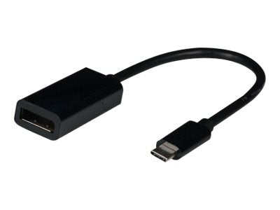 EFB USB 3.2 Typ-C DP 1.4 Adapter Typ-C Stecker - DP20 Buchse 8K60Hz 0.15m Vorderansicht