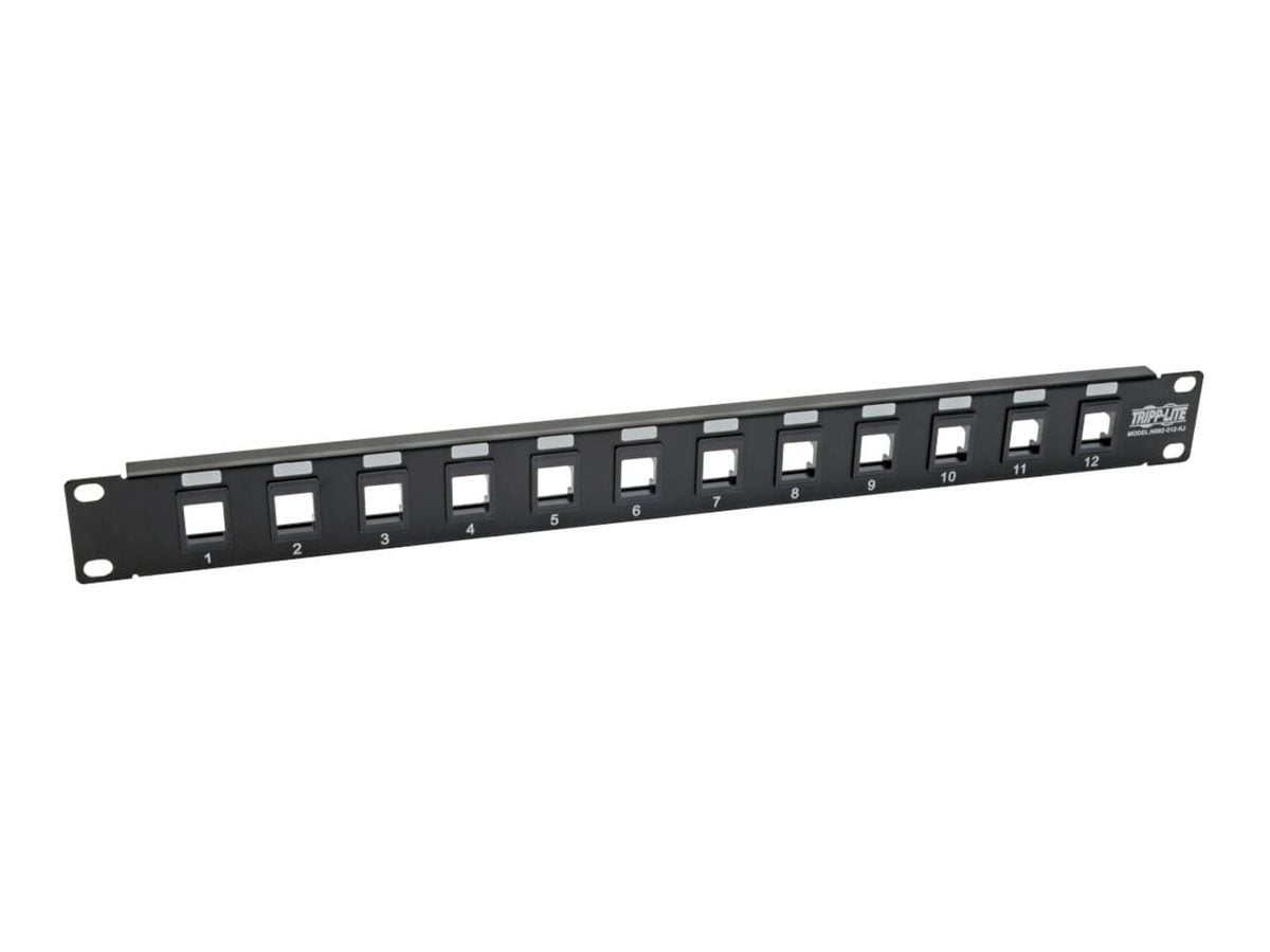 EATON TRIPPLITE 12-Port 1U Rack-Mount Patch Panel Verpackung
