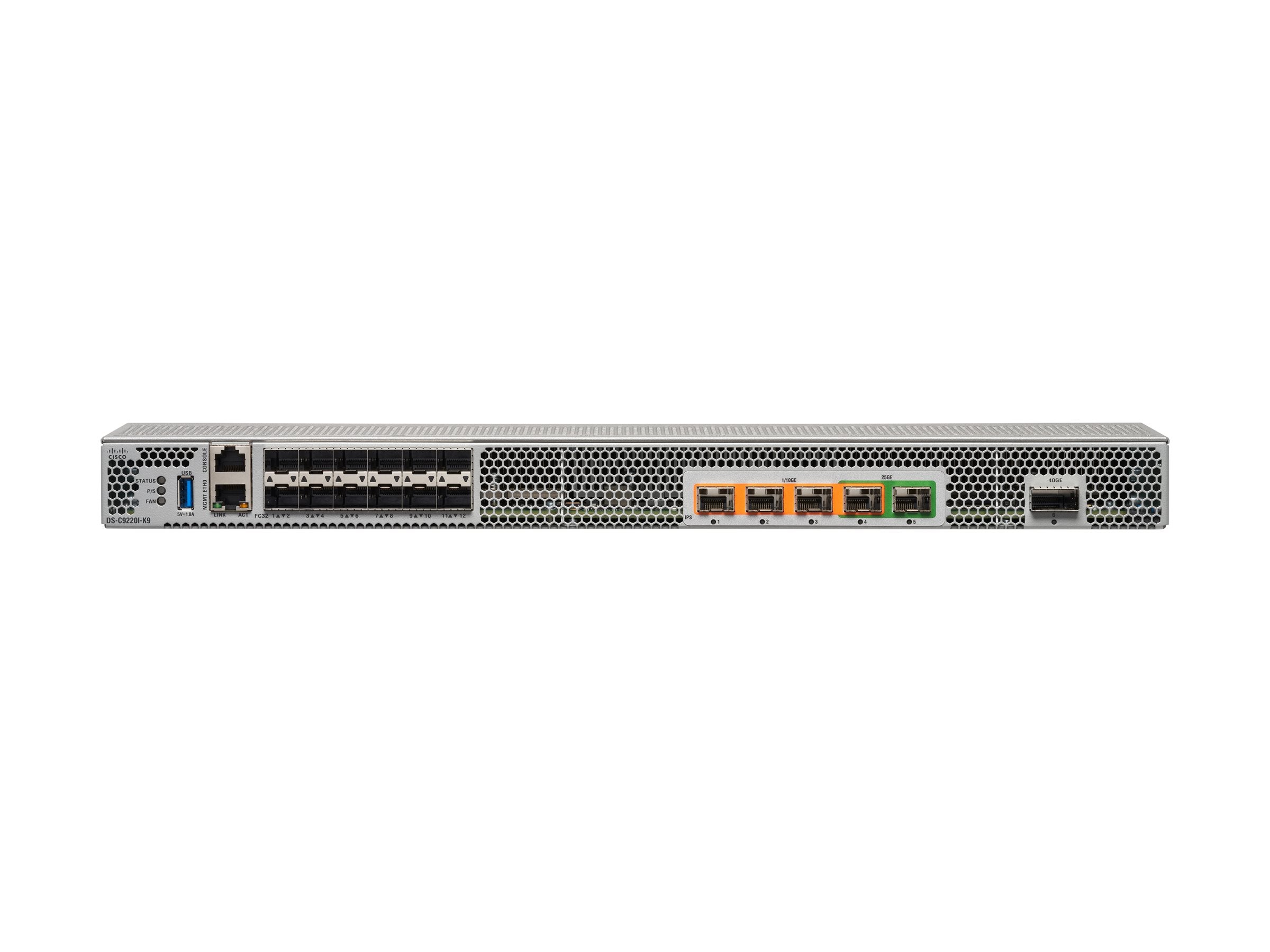 HPE SN6640C 32Gb 6-port FC/FCIP Multiservice Switch