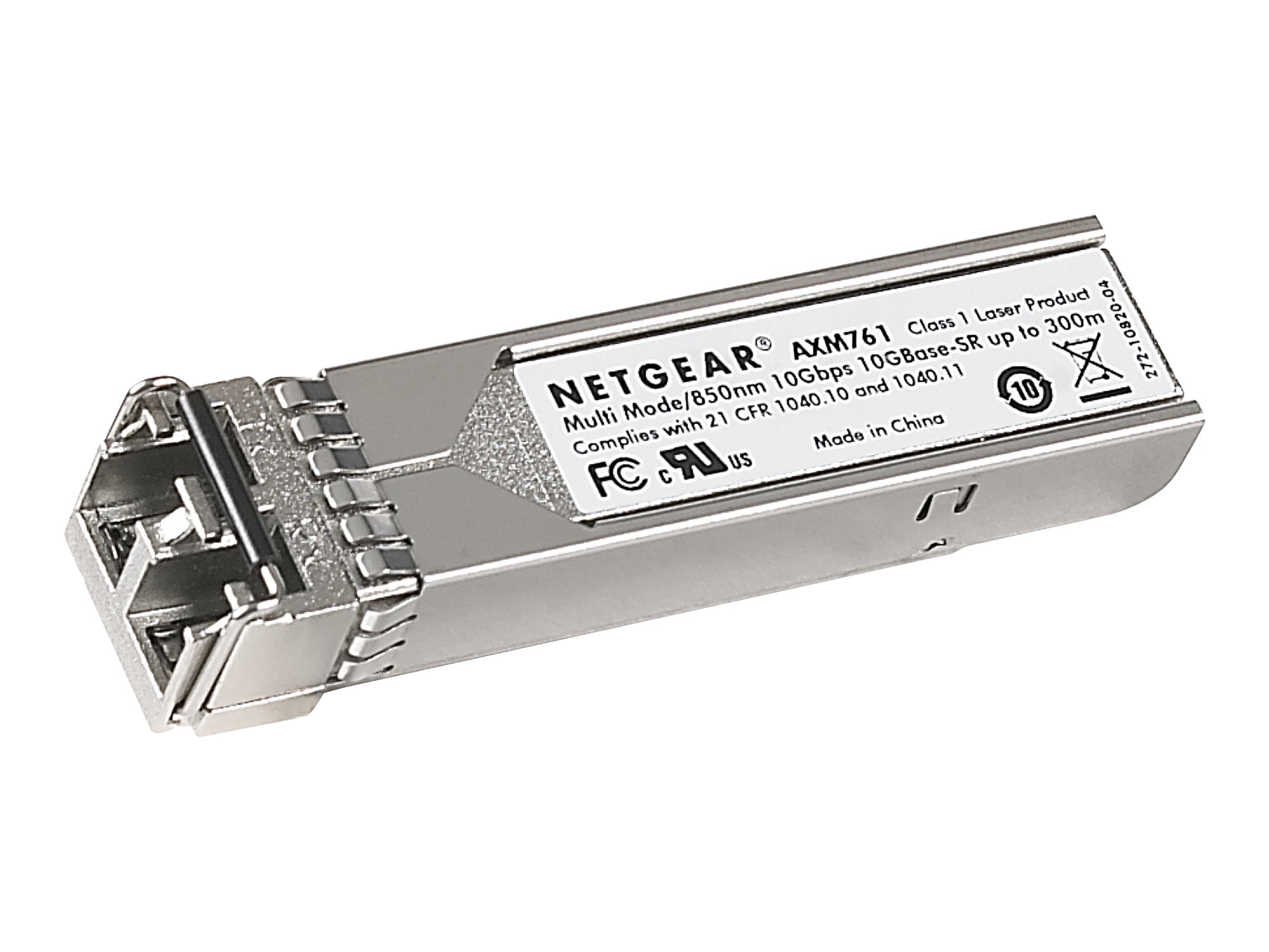 NETGEAR 10 Gigabit SR SFP+ Modul Detailansicht