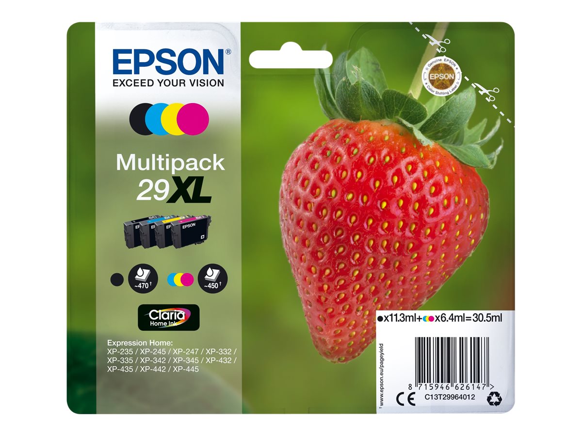 EPSON 1LB 29XL Multipack Vorderansicht