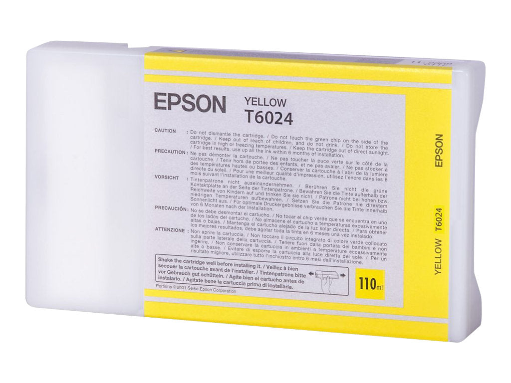 EPSON T6024 Tinte gelb Vorderansicht