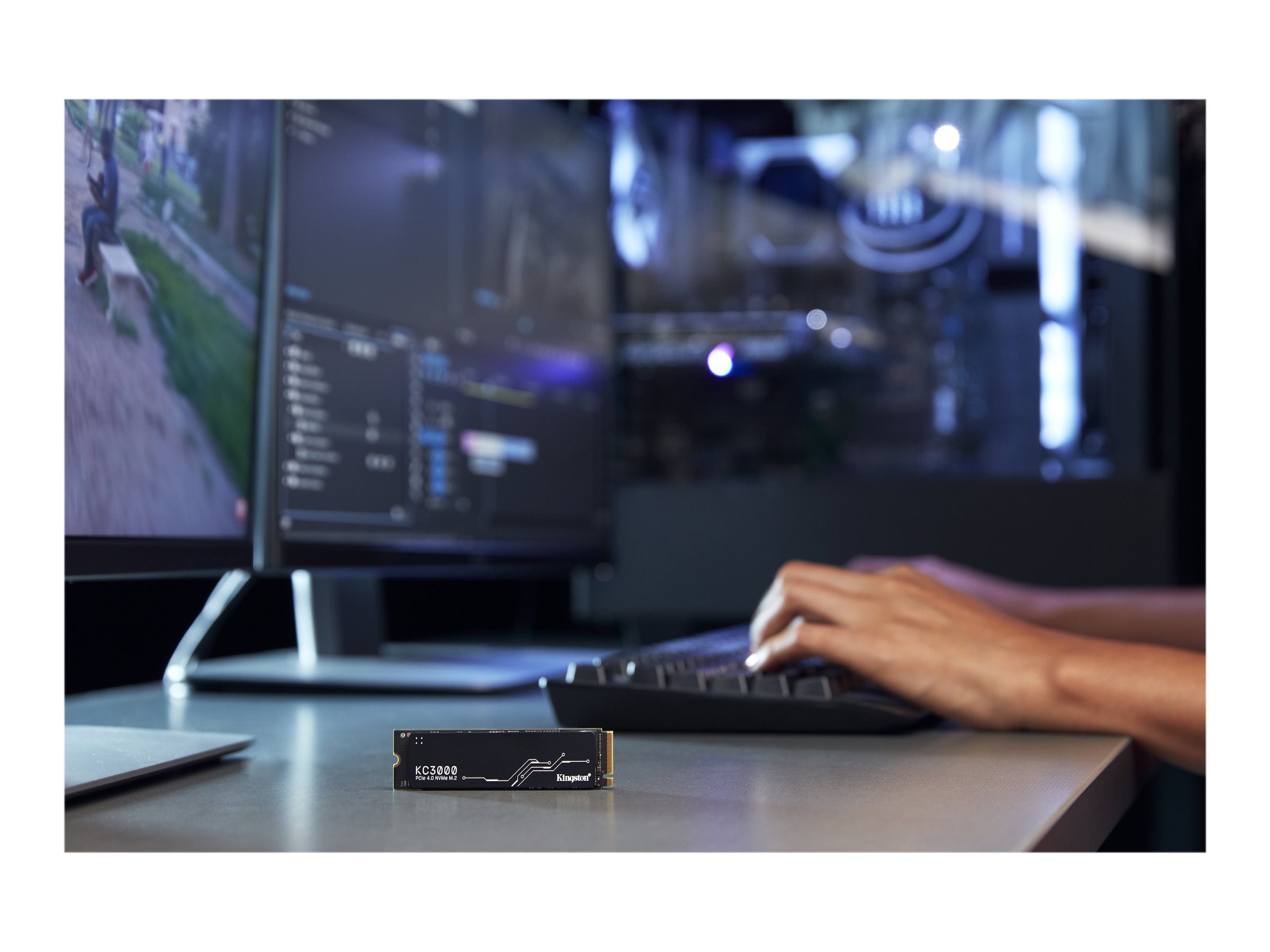 KINGSTON KC3000 1024GB PCIe 4.0 NVMe M.2 SSD Detailansicht