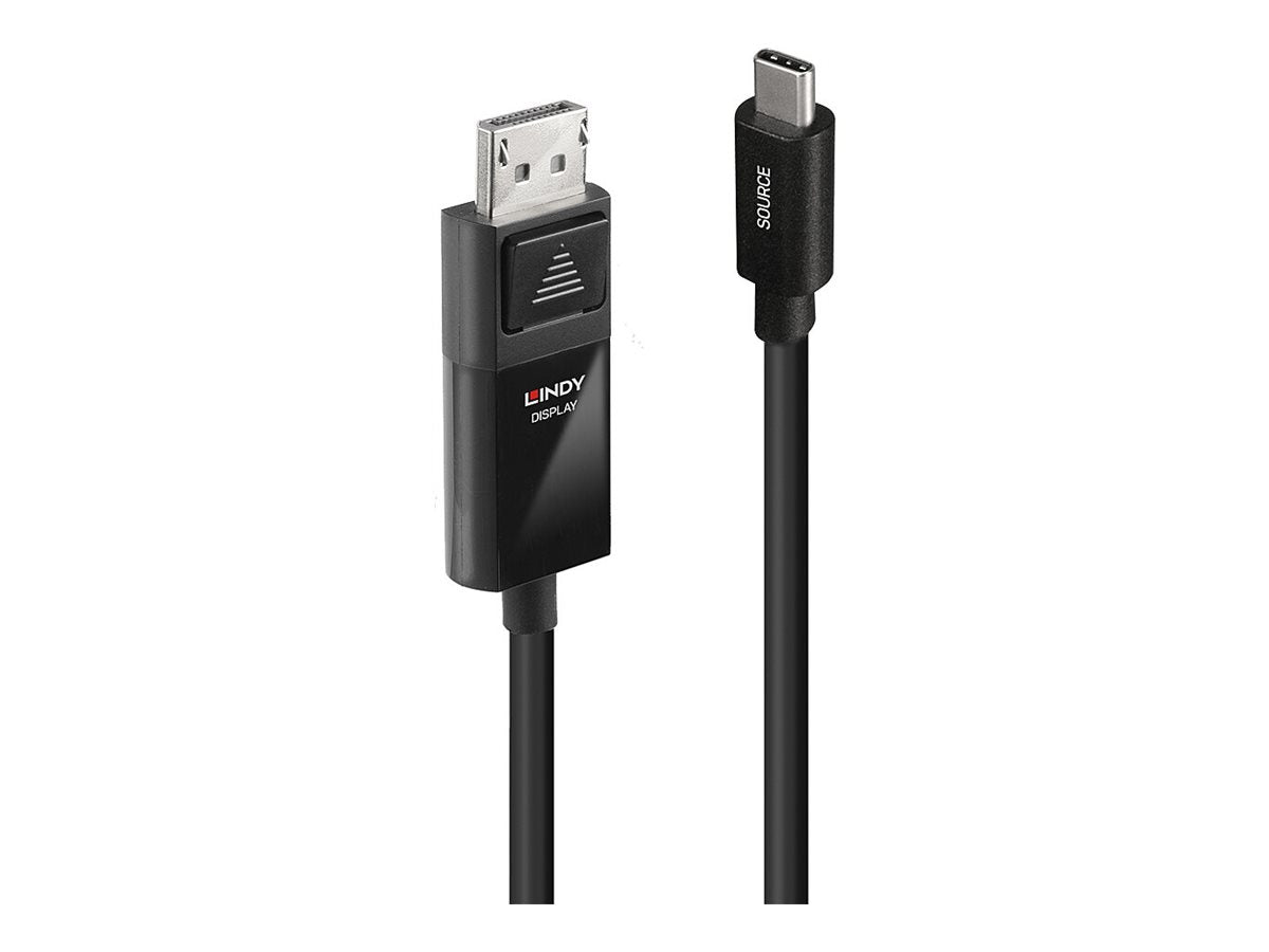 LINDY 1m USB Typ C an DP 8K60 Adapterkabel Verpackung