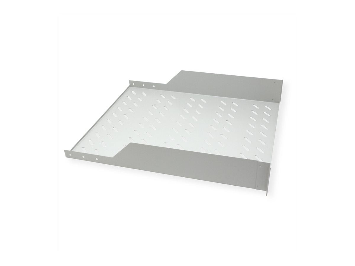 ROLINE Fachboden 48,26cm 19Zoll 2 HE 550 T 25kg Tragkraft grau - Verpackung