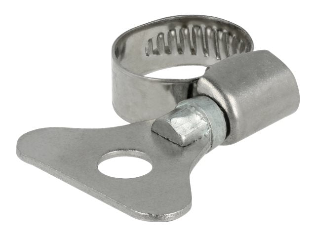 DELOCK Schlauchschelle mit Flügelmutter 10-16mm 10 Stück Metall