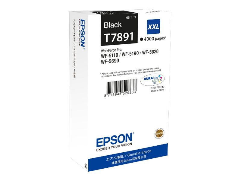 EPSON T7891 Druckerpatrone schwarz XXL Detailansicht