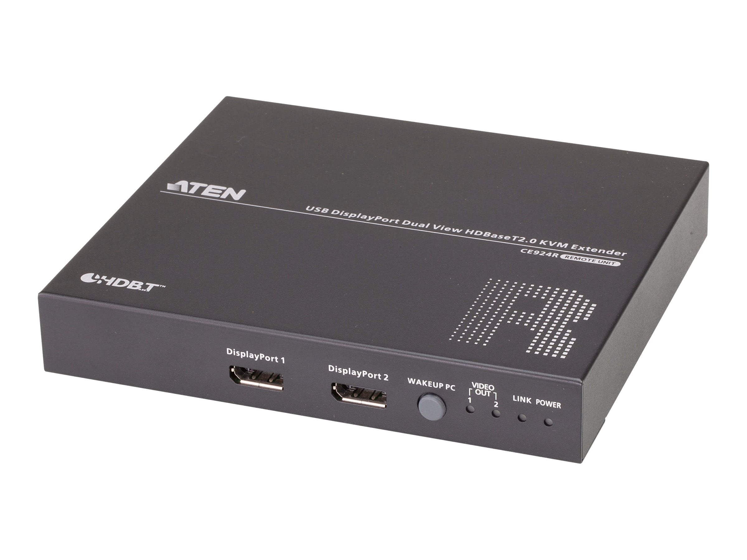 ATEN CE924 KVM Extender Rückansicht