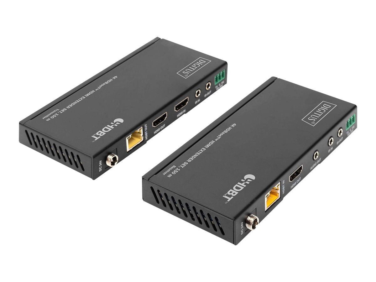 DIGITUS HDBaseT HDMI Extender Set Vorderansicht