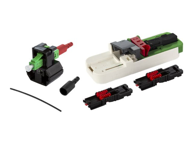 METZ CONNECT OpDAT FAST Hybrid LCAPC OS2 2,0+3,0mm Netzwerkstecker Vorderansicht