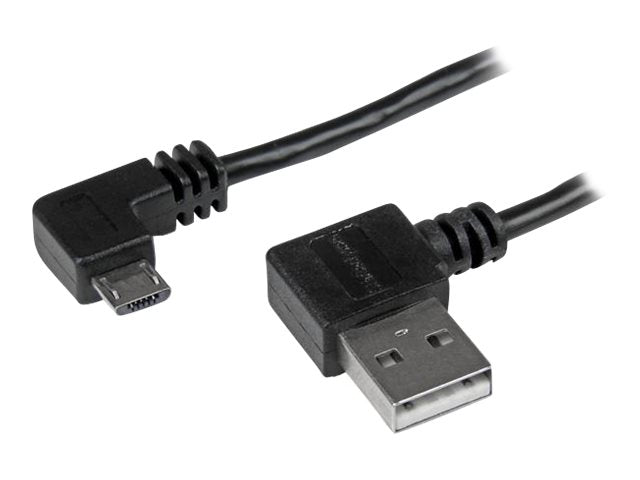 STARTECH.COM Micro-USB Kabel mit rechtsgewinkelten Anschlüssen - Anschlussansicht