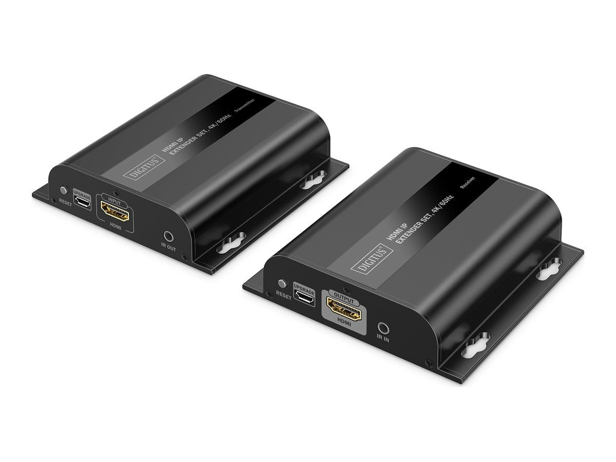 DIGITUS HDMI IP Extender Set 4K/60Hz Vorderansicht