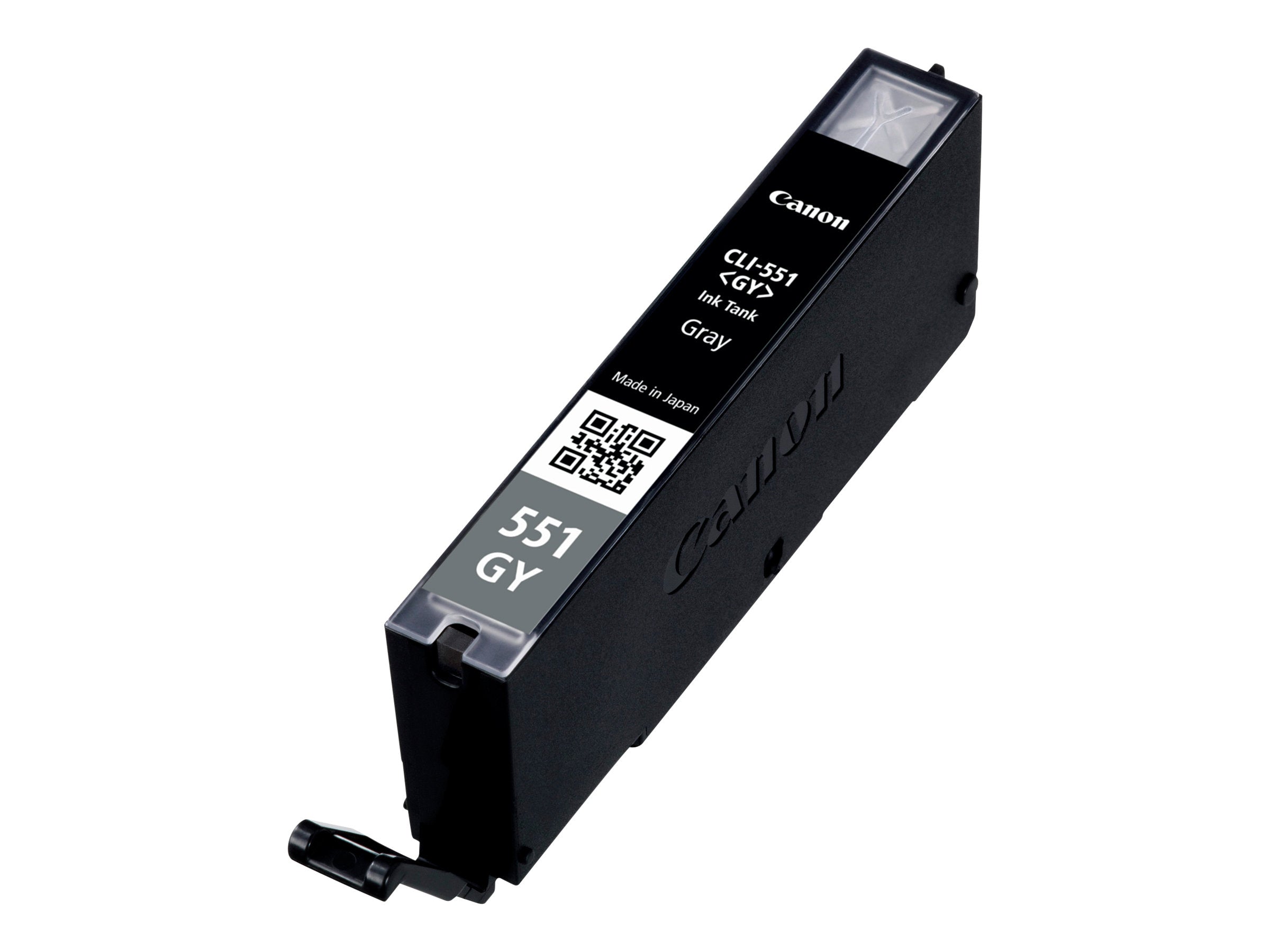 CANON 1LB CLI-551GY Tintenbehälter grau - Vorderansicht