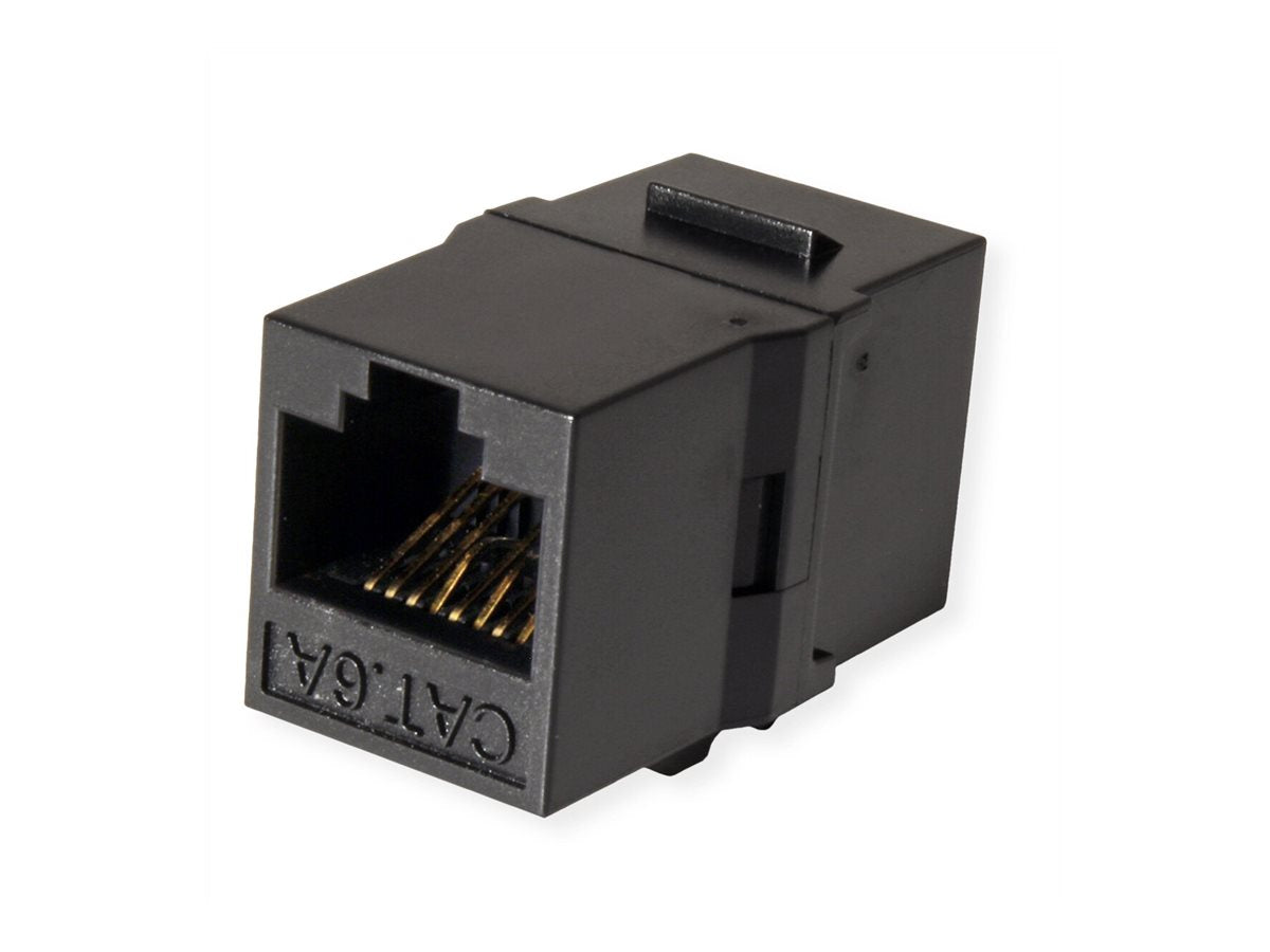 ROLINE RJ-45 Kupplung Keystone ungeschirmt Kat.6 Class E - Vorderansicht