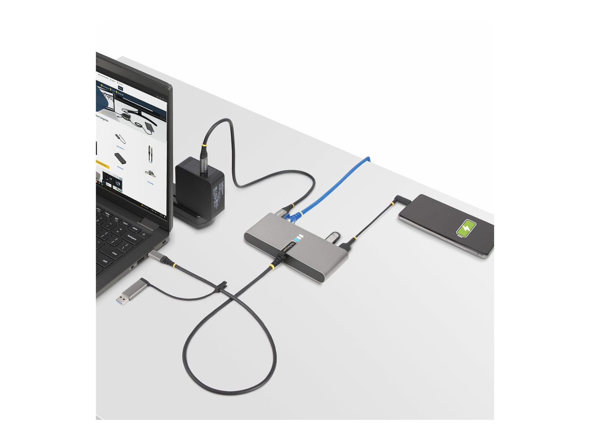 STARTECH.COM 2-Port USB-C Hub Rückansicht