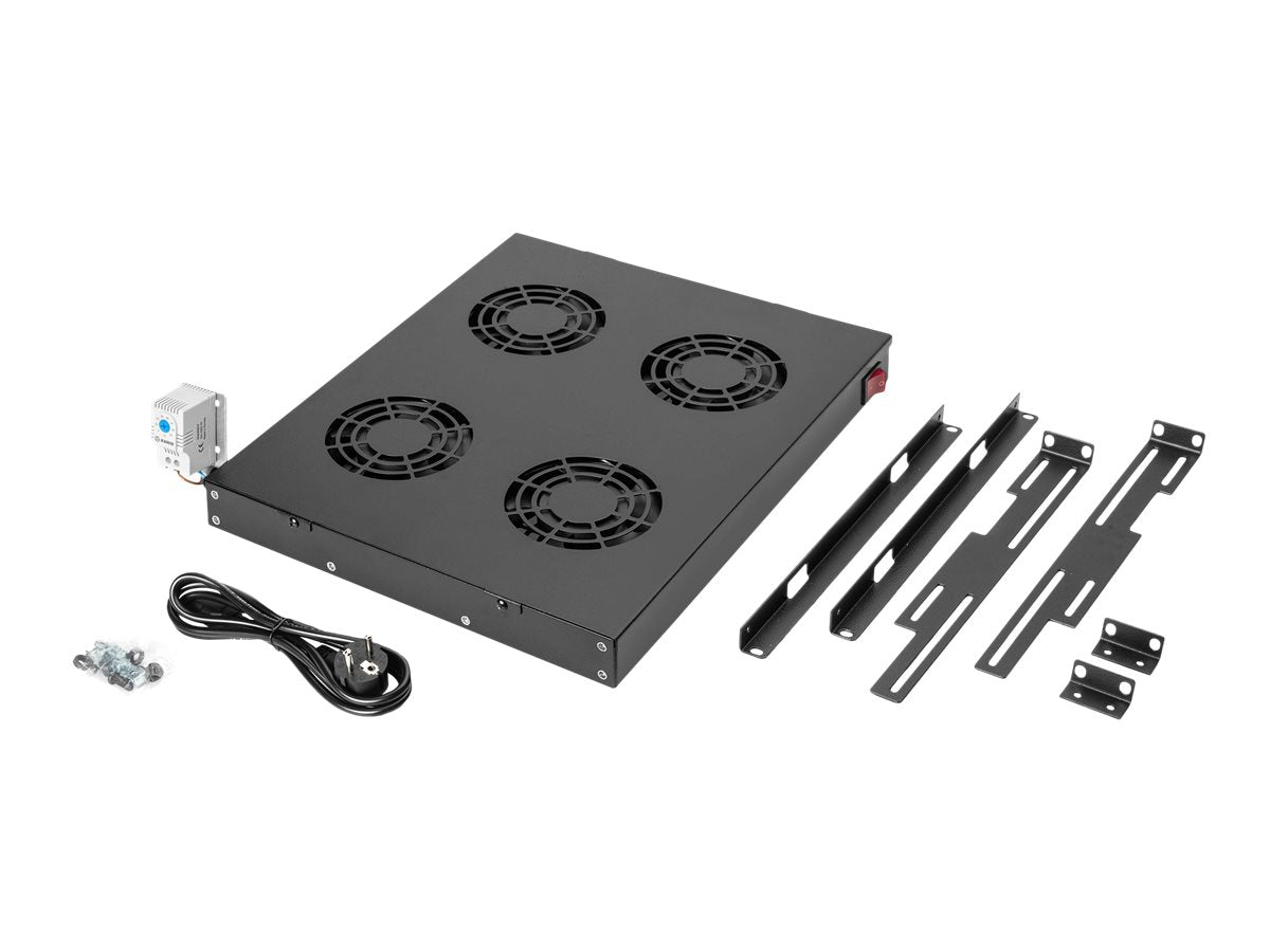 DIGITUS DN-19 FAN-4-HO-SW Rack-Lüftereinsatz Verpackung