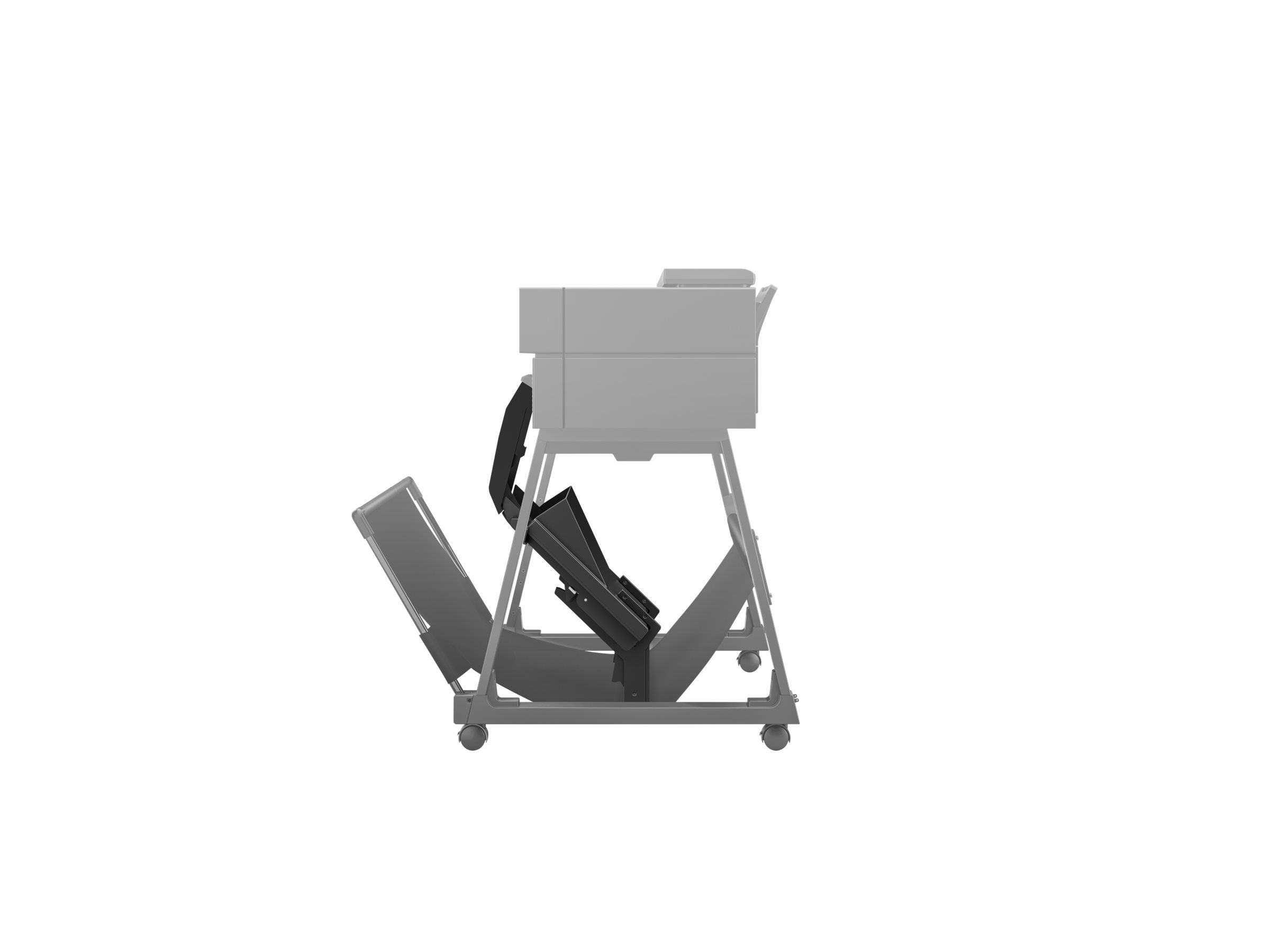 HP DesignJet T870 Blattorganisator Detailansicht