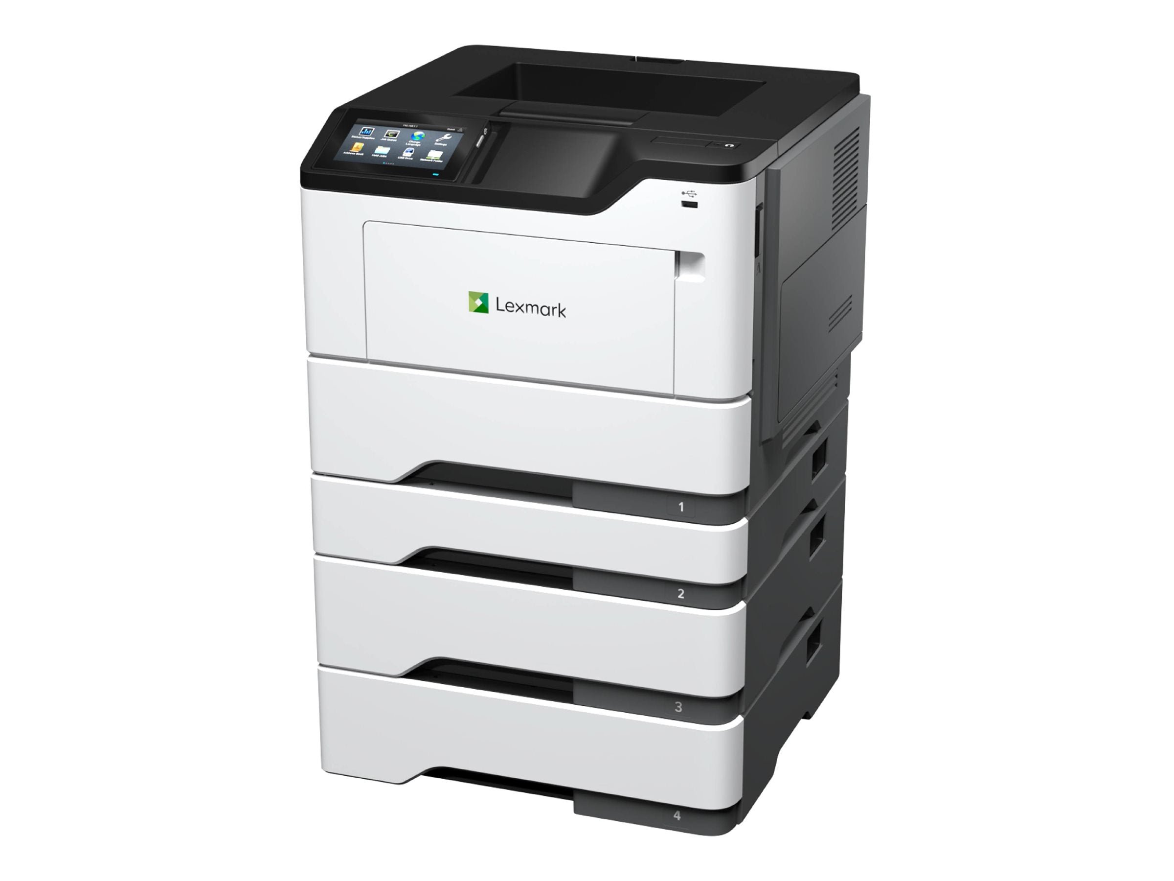 LEXMARK MS632dwe Printer Seitenansicht