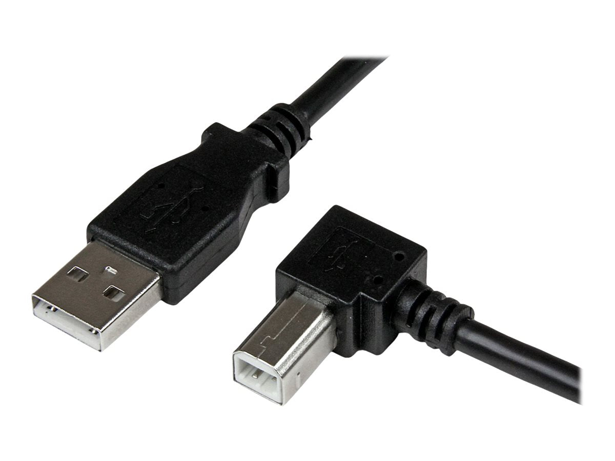 STARTECH.COM 2m USB 2.0 A to Right Angle B Cable - Detailansicht