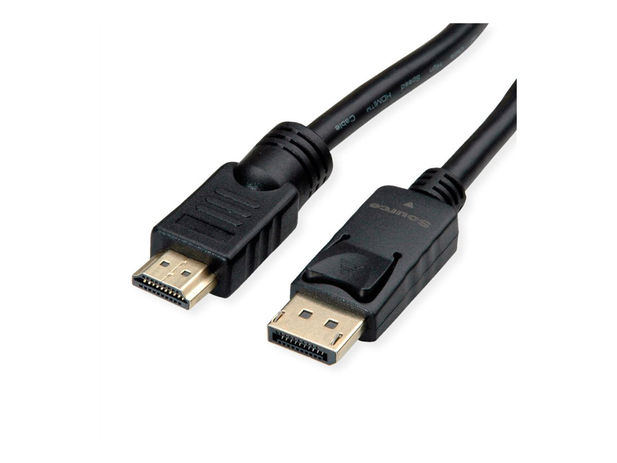 ROLINE DisplayPort Kabel DP - UHDTV ST/ST schwarz 10m - Verpackung