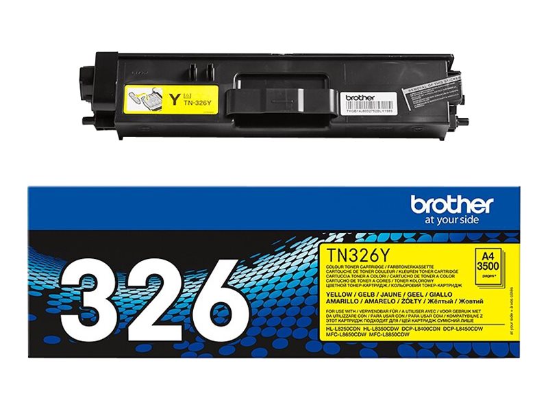 BROTHER TN-326Y Toner gelb Detailansicht