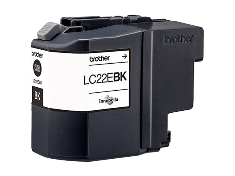 BROTHER LC22EBK Tinte schwarz Vorderansicht