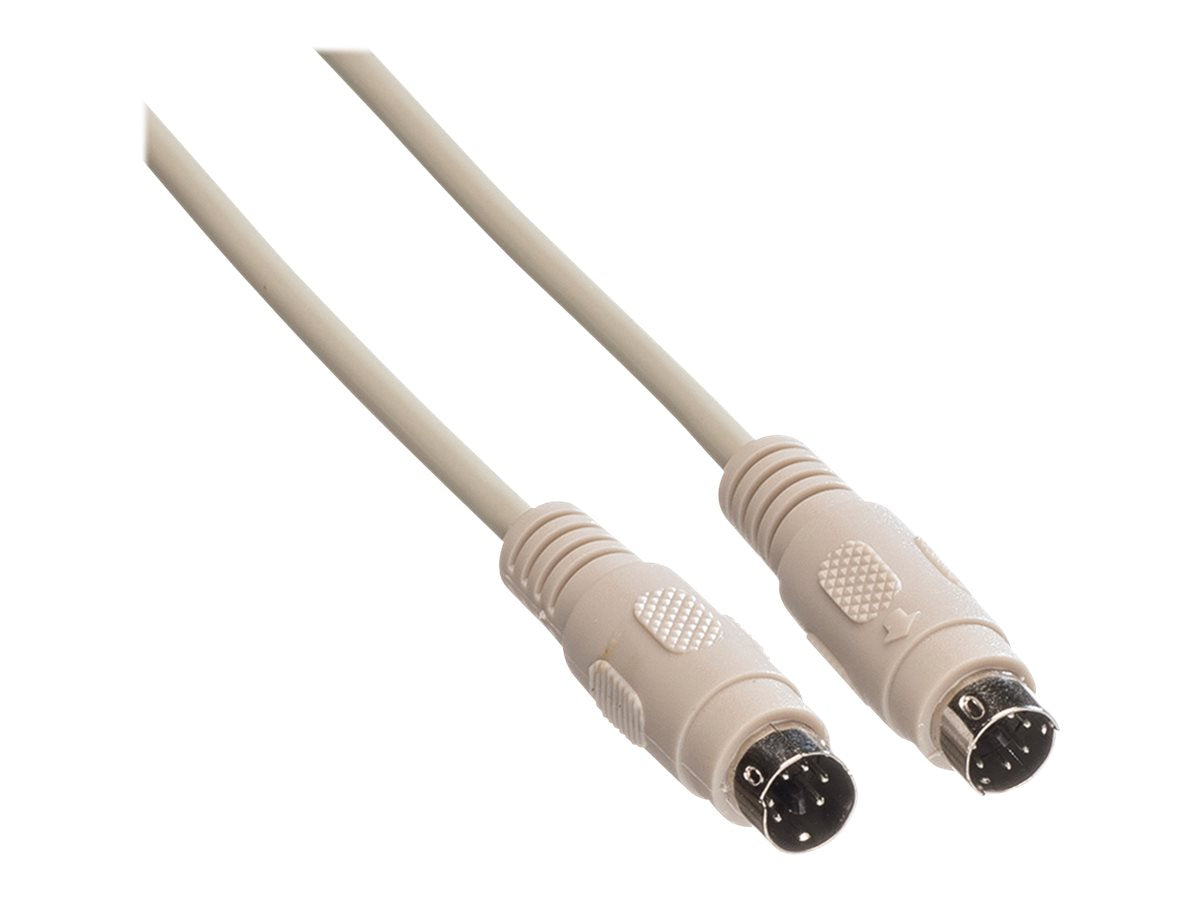 ROLINE Tastatur-Kabel-PS/2 ST/ST 3m Vorderansicht