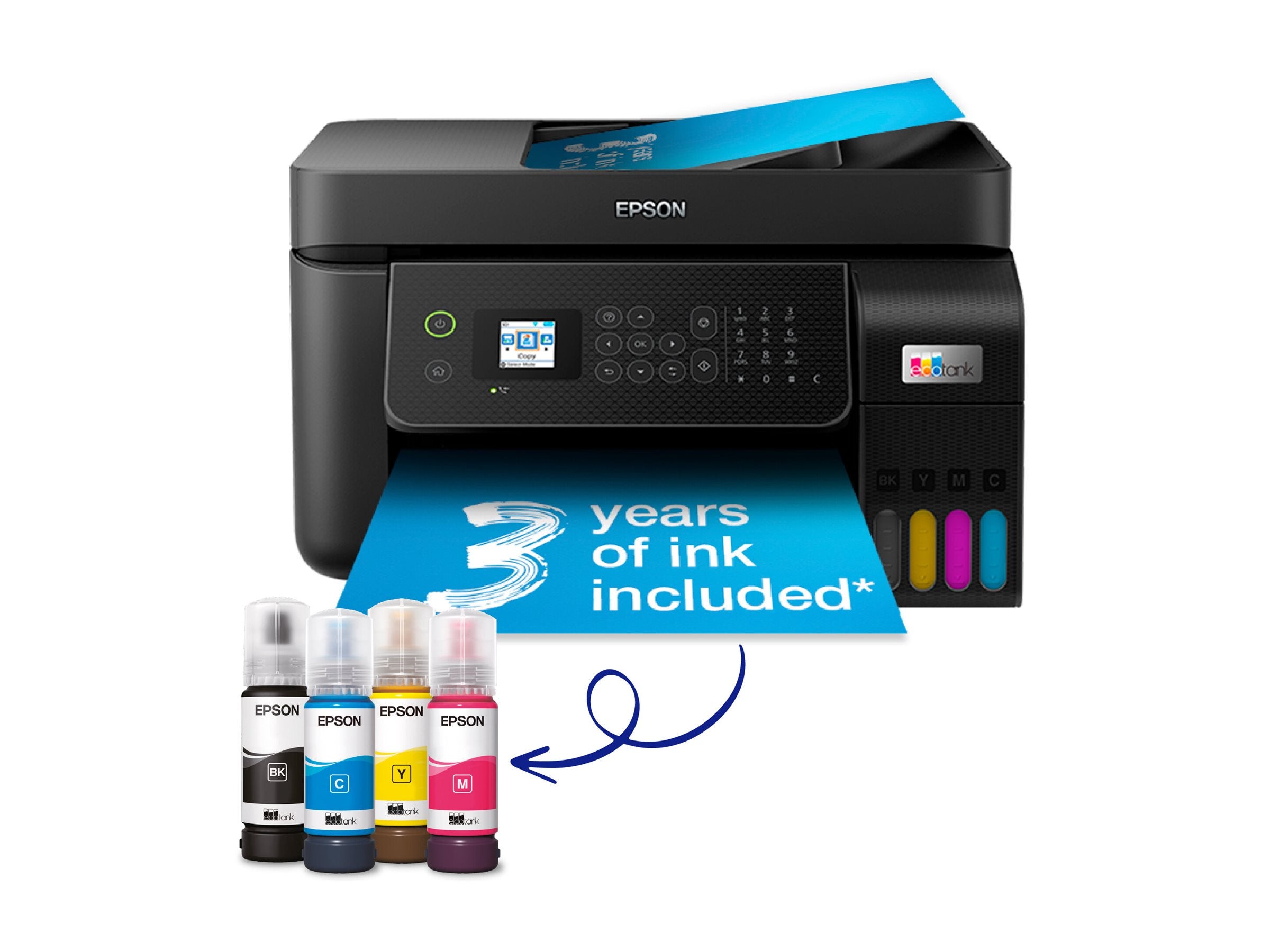 EPSON EcoTank ET-4800 Detailansicht Tintentanks