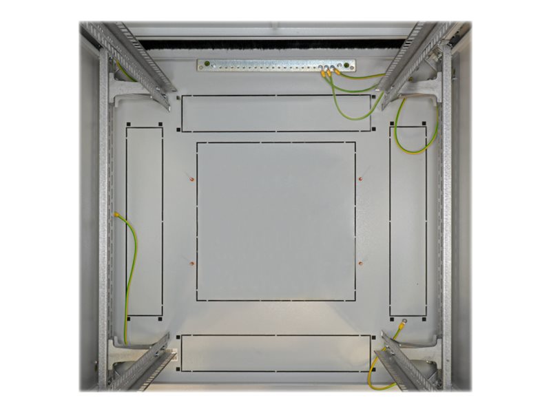 EFB 48,3cm 19Zoll Netzwerkschrank PRO SERIE Innenansicht