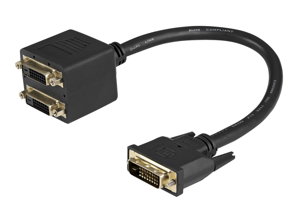 STARTECH.COM DVI-D auf 2x DVI-D Splitter Kabel Detailansicht
