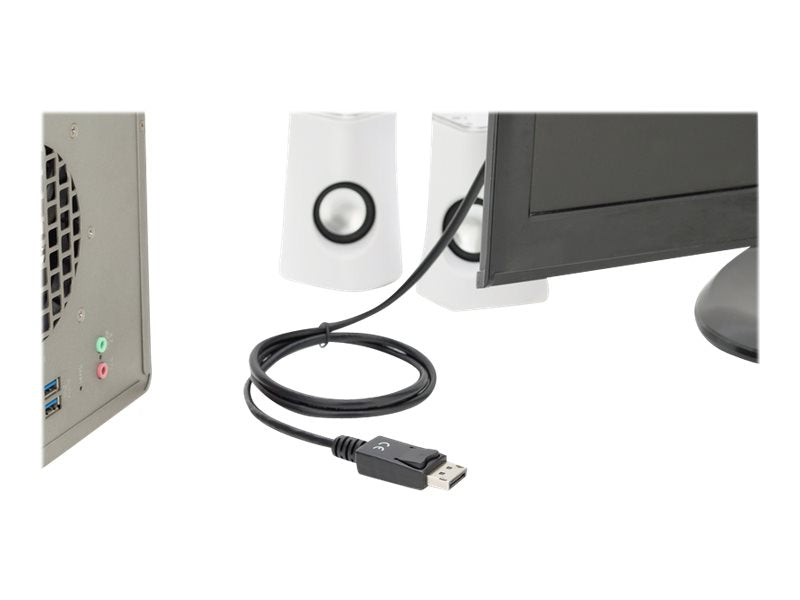 DIGITUS DisplayPort Adapterkabel DP - HDMI Typ A St/St 1.0m Verpackung