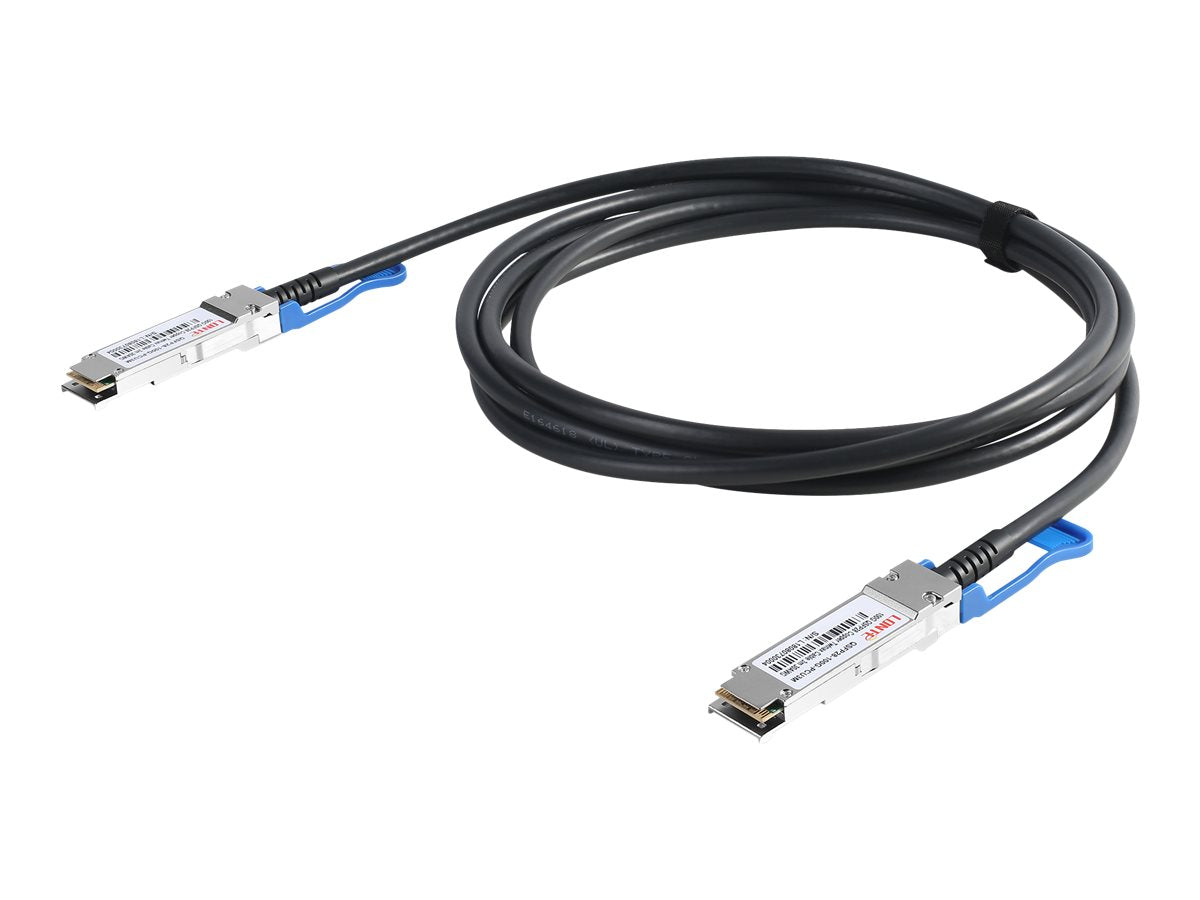 DIGITUS 100G QSFP28 Direct Attach Cable 1m - Vorderansicht