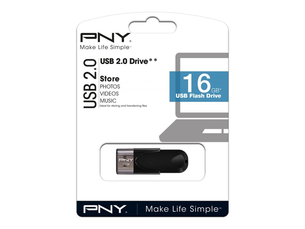 PNY USB-Stick Attaché N1 16GB Vorderansicht