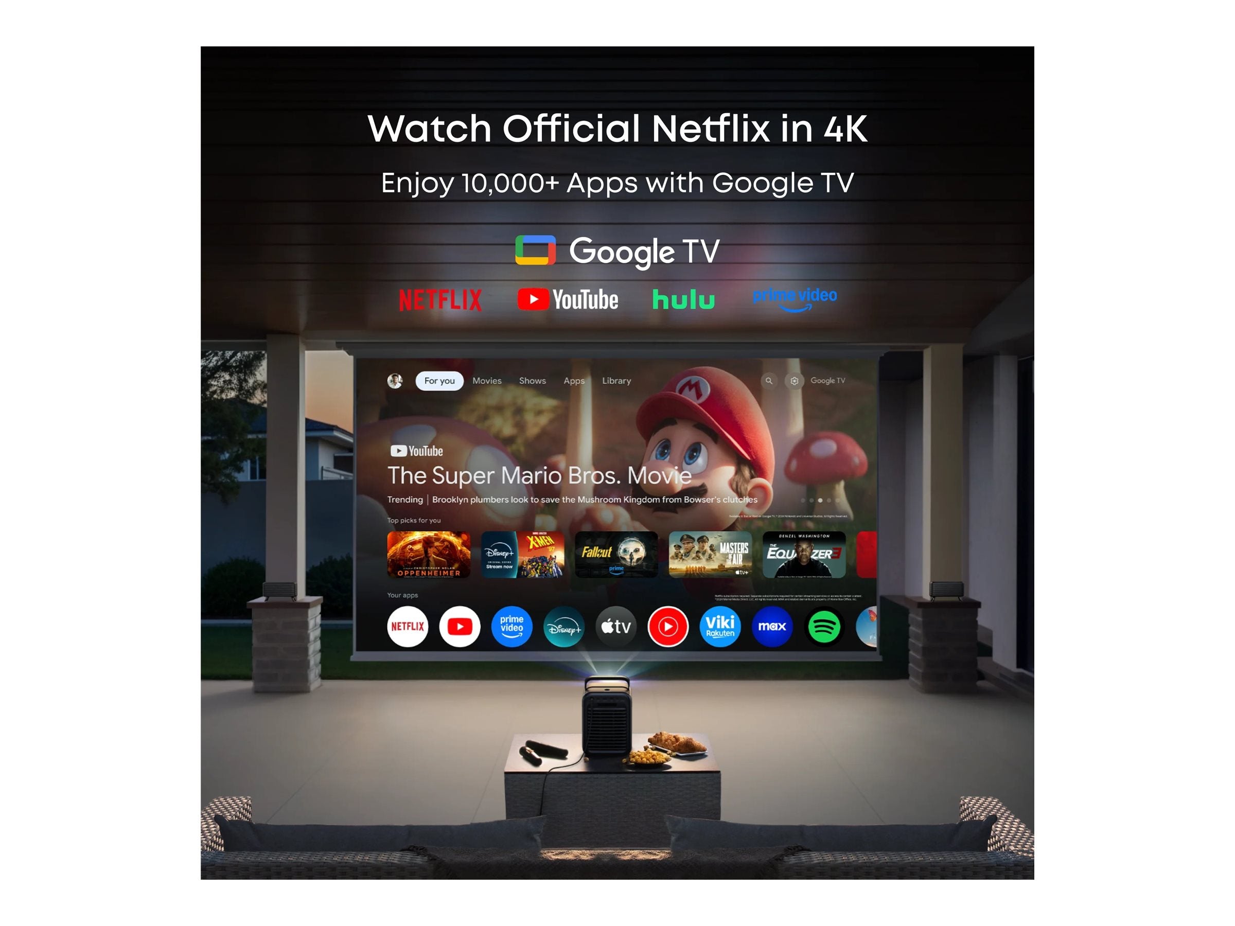 ANKER Nebula X1 4K UHD Beamer Verpackung