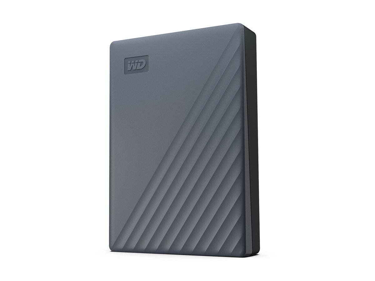 WD My Passport 6TB portable HDD Gray - Vorderansicht