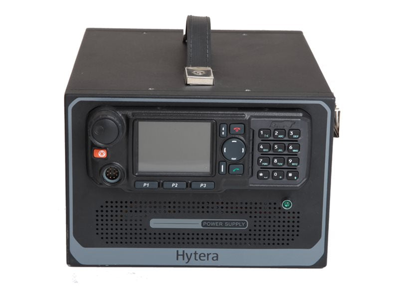 HYTERA Tischgehäuse mit integriertem Netzteil für MT680 Plus - Vorderansicht