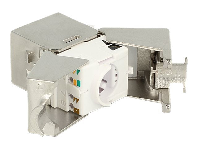DELOCK Keystone RJ45 Buchse Vorderansicht