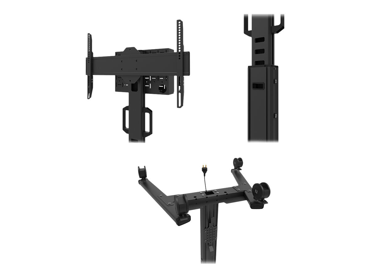 NEOMOUNTS Move Up Mobile Display Floor Stand Vorderansicht
