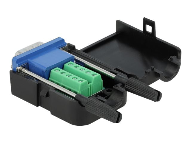 DELOCK Adapter VGA 15 Pin Stecker Verpackung