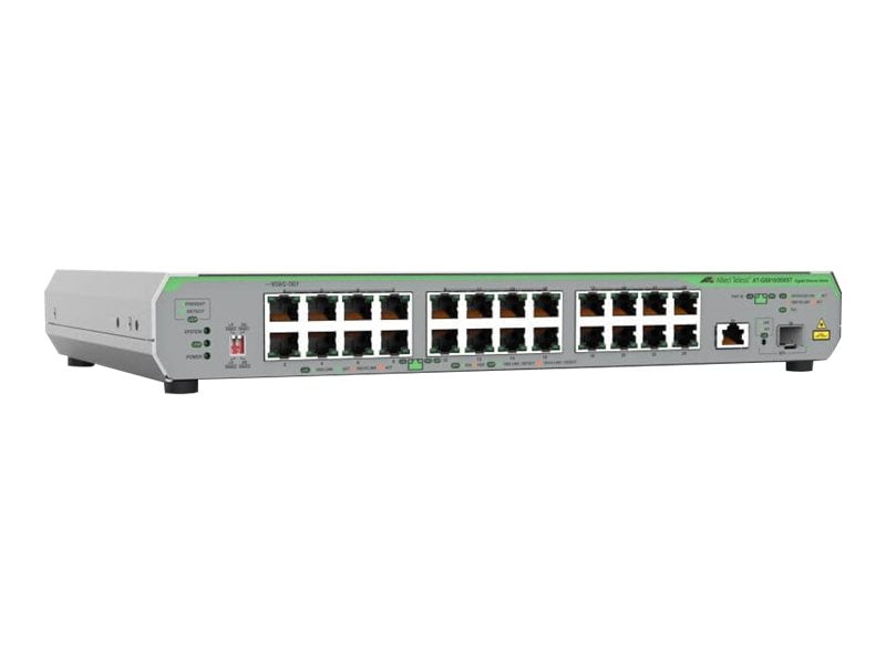 ALLIED Gigabit Unmanaged Switch AT-GS910/26XST-50 Vorderansicht