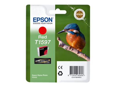 EPSON T1597 Tintenpatrone rot Detailansicht