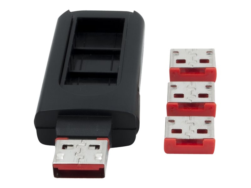 EXSYS EX-1114-R USB-Portblocker im Einsatz