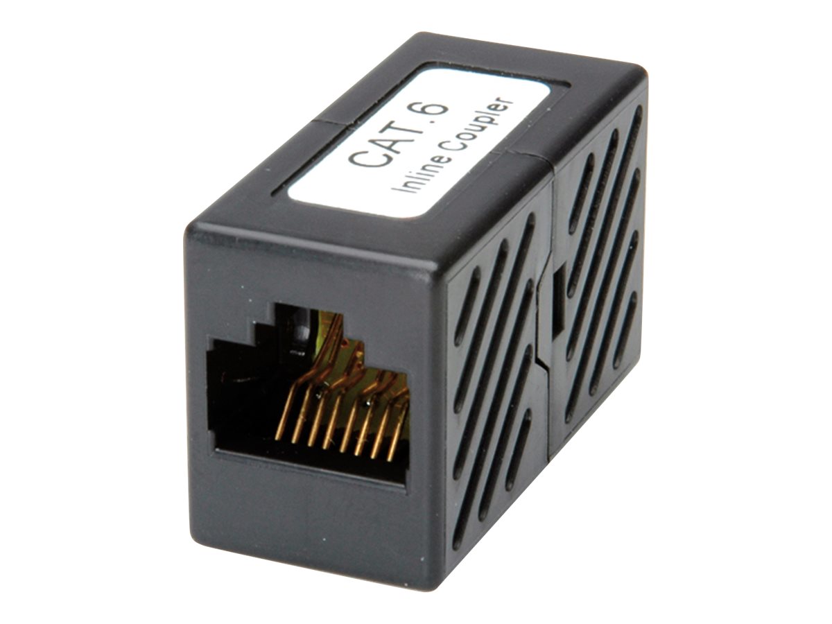 ROLINE RJ-45 Kupplung ungeschirmt Kat.6 Class E - Vorderansicht