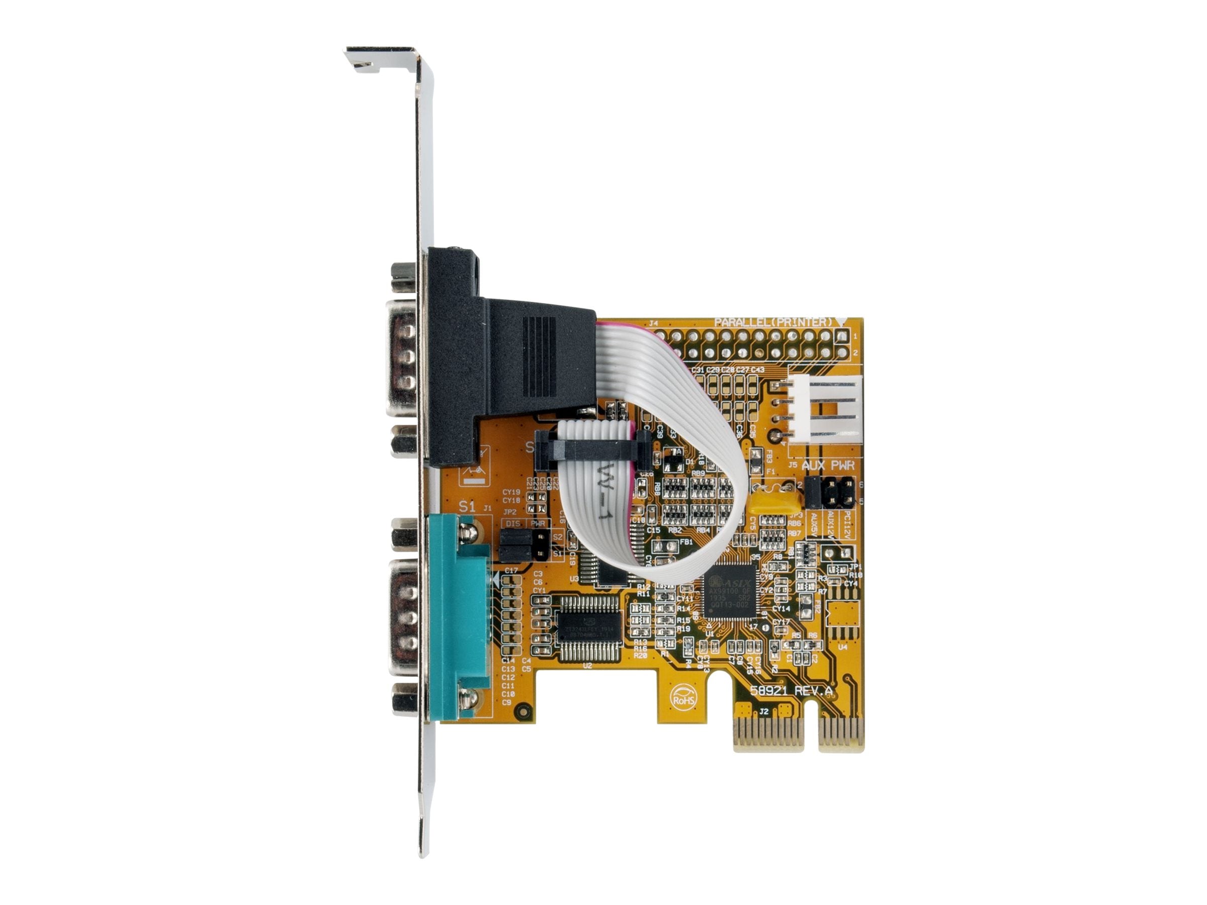 EXSYS EX-44082 PCI Express x1 Karte Vorderansicht