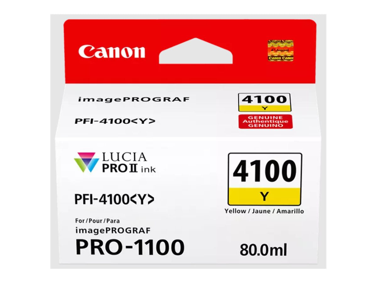 CANON INK PFI-4100 Yellow tank - Vorderansicht