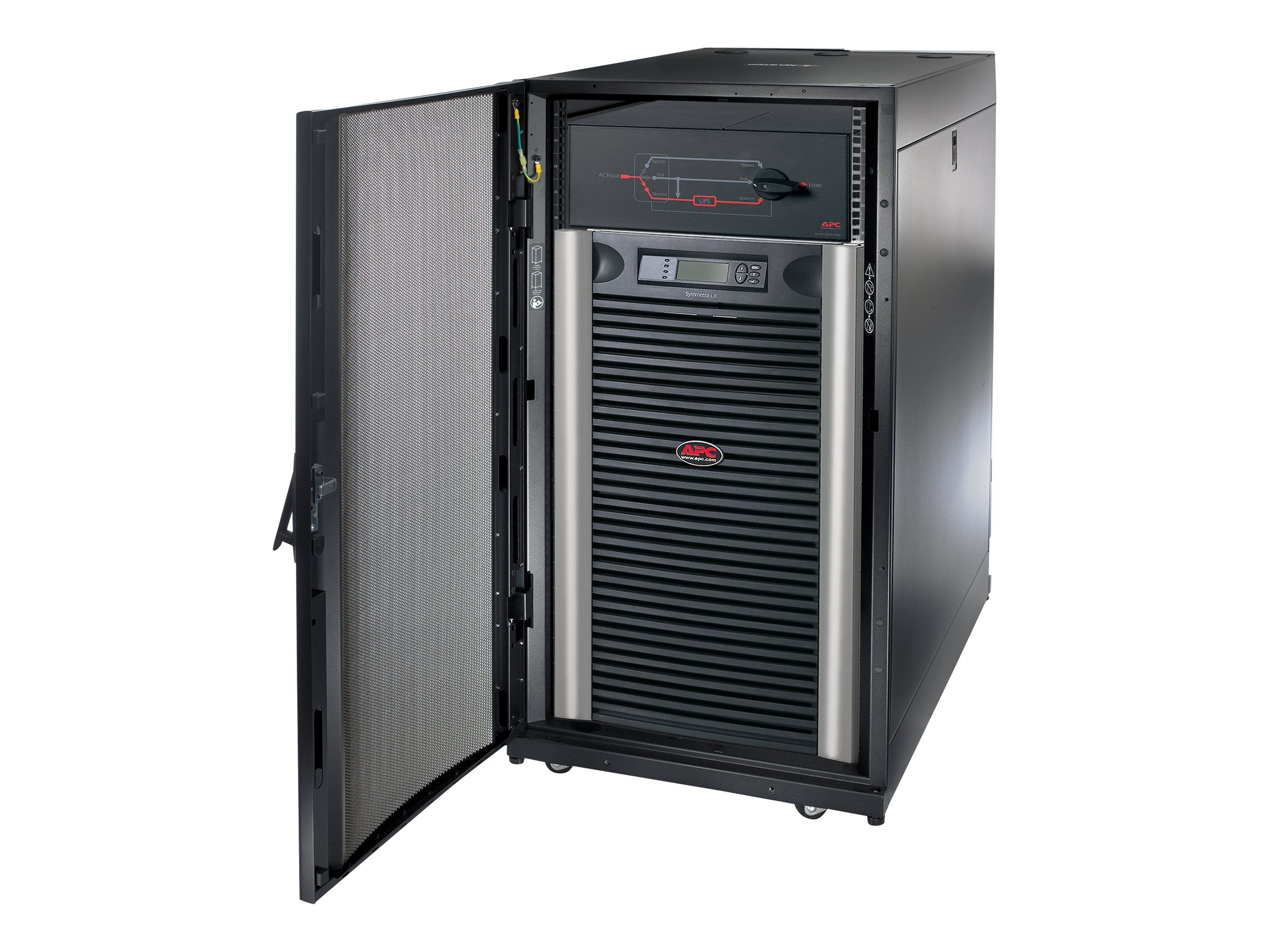APC NetShelter SX 24U Rack Seitenansicht