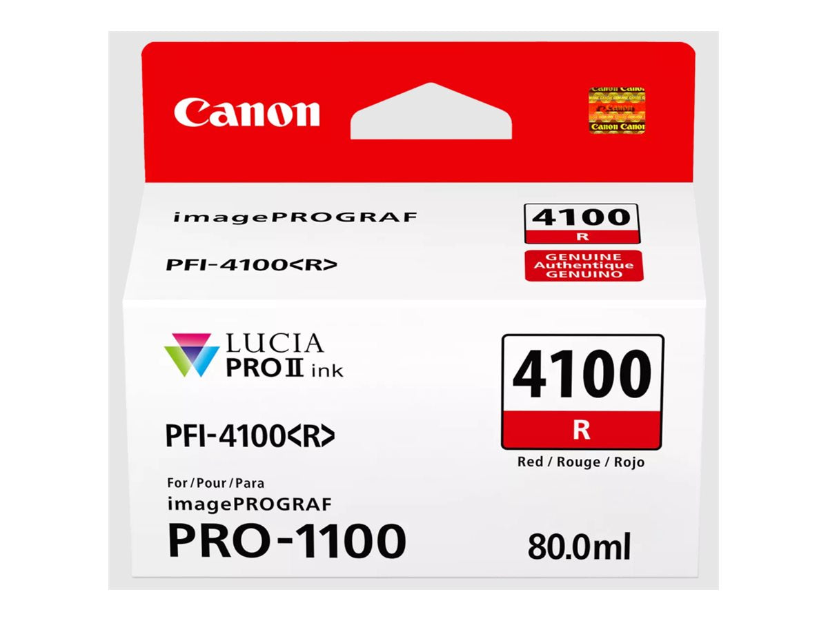 CANON INK PFI-4100 Red tank - Vorderansicht